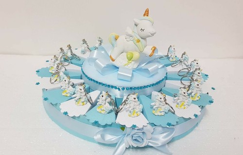 Torta bomboniere unicorno - torta,