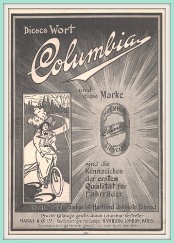 Columbia fahrrad anzeige - columbia-fahrrad-anzeige, in