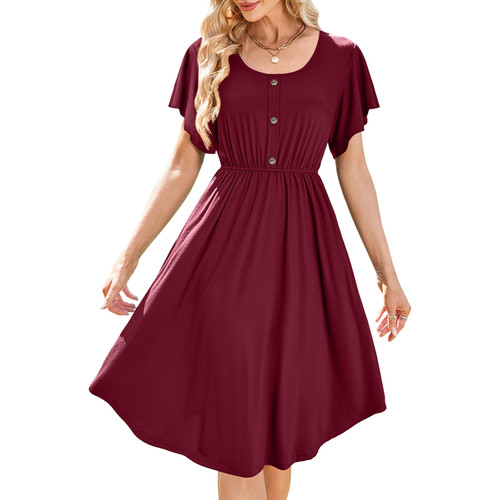 Vestito midi donna - vestito,
