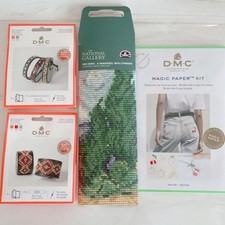 DMC Embroidery Kit Set of 4