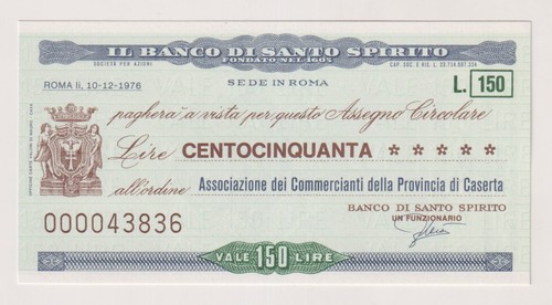 Miniassegni banco santo - banco,