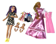 LOTTO BARBIE SKIPPER BABYSITTER BARBIE 1966 MALESYA BABIES DOLL