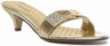 Sandali Da Sera In Oro Con