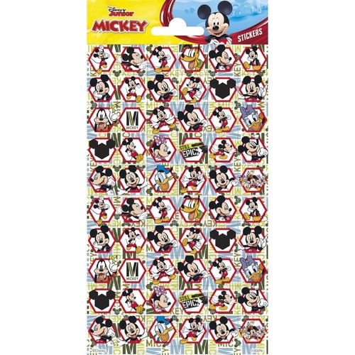 Stickers foglio 20x10 - in, cm.