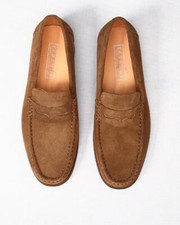 Mocassini uomo scamosciati