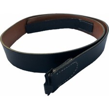 Cinturone pelle nero truppa - cinturone,