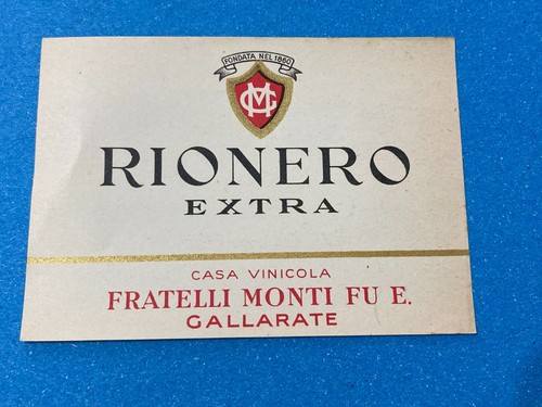 Etichetta rionero extra - etichetta, casa