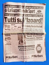 GAZZETTA DELLO SPORT 10 GIUGNO 1994 USA 94 - GHIROTTO - IZOARD - BERZIN PANTANI