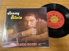 VASCO ROSSI - PRIMA STAMPA 1977 - JENNY E SILVIA - VINILE 7" - COME NUOVO !!!