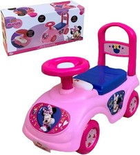 gioco macchina cavalcabile di Minnie primi passi giocattolo per bambina