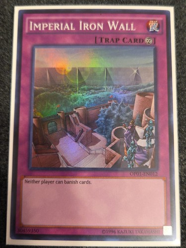 Yugioh imperial iron wall - lp,