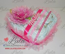 Torta Pannolini Cuore +