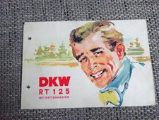 Brochure depliant DKW RT 125