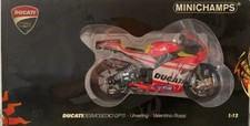 MINICHAMPS PMA 122110846 BIKE DUCATI DESMOSEDICI UNVEILING 2011 ROSSI 1/12 scale
