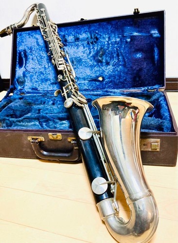 Clarinetto basso noblet paris - clarinetto,