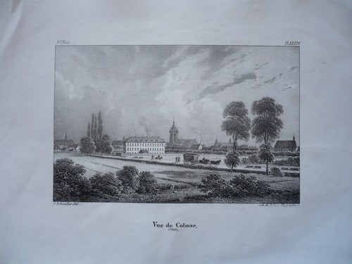 Vue colmar alsace - de,
