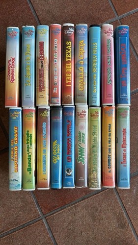 Euro singola vhs walt - singola,