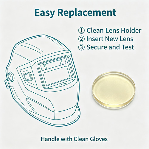 Lente protettiva d18xt2 per - lente,
