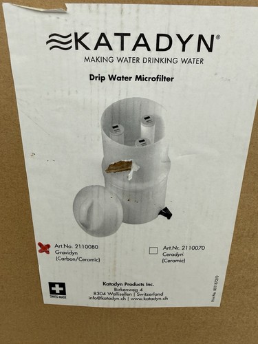 Filtro acqua katadyn drip - katadyn,