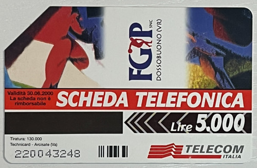 Carta telefonica fgp ortopedia - telefonica,