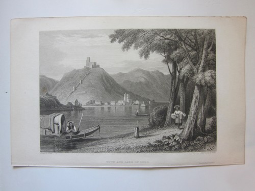 1831 town and lake lugo - town,