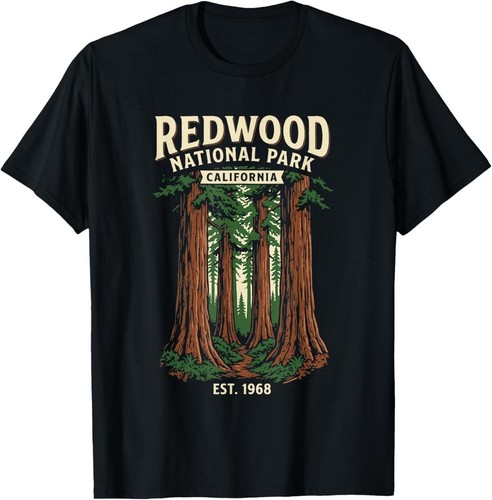 Maglietta redwood national - redwood,