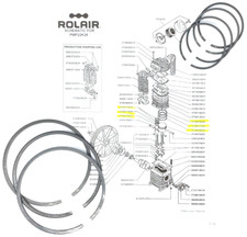 K28RINGS SET ANELLI ROLAIR PER 7722HK28, PMP22K28