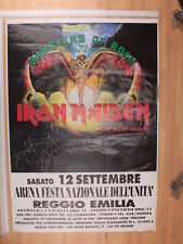 Poster Originale Monster Of Rock "Iron Maiden" Reggio Emilia 12/09/1992 Cm