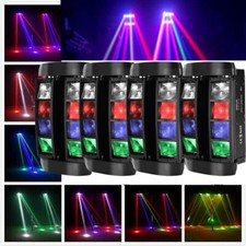 4x 80W RGBW LED Spider Moving