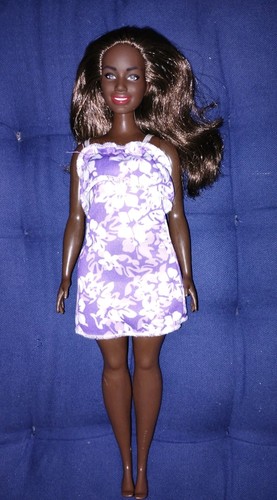 Barbie curvy nera - barbie,