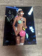 Foto 8x6 autografata miley - foto,