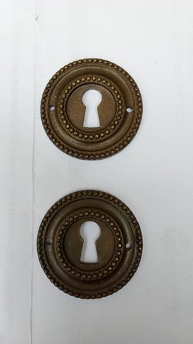 Coppia bocchette in bronzo - ,
