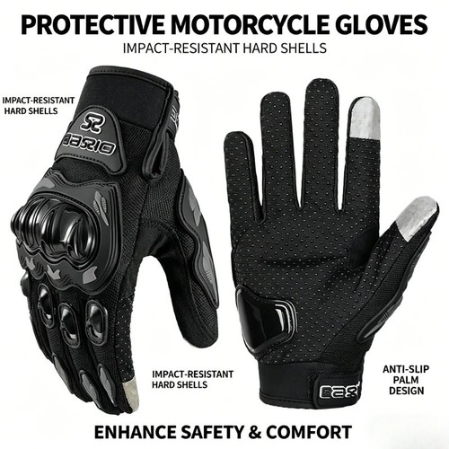 Guanti moto antiscivolo - guanti,