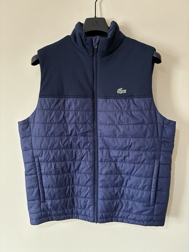 Gilet trapuntato lacoste - gilet,