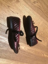 scarpe bambina ballerine geox n.33 usate ma come nuove color amaranto