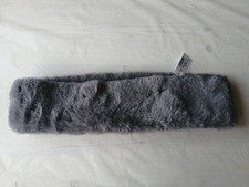 O bag MINI - BORDO PELLICCIA per Borse MINI - ECO PELLE - LAPIN GRIGIO