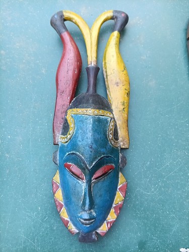 Antica maschera tribale - antica,
