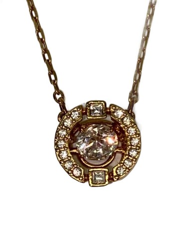 Swarovski necklace gld top - swarovski, necklace/-/gld/top