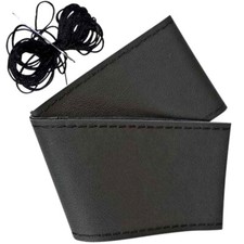 Coprivolante universale cucire pelle volante auto ago filo colore nero fai da te