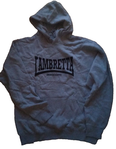 Felpa con cappuccio lambretta - felpa,