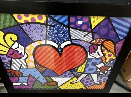 Romero britto litografia - romero,