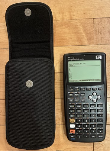 50g graphing calculator - hp,