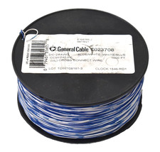 Cavo generale collegamento incrociato filo 24 AWG BL/WH 1000' bobina cavo bobina bianco/blu