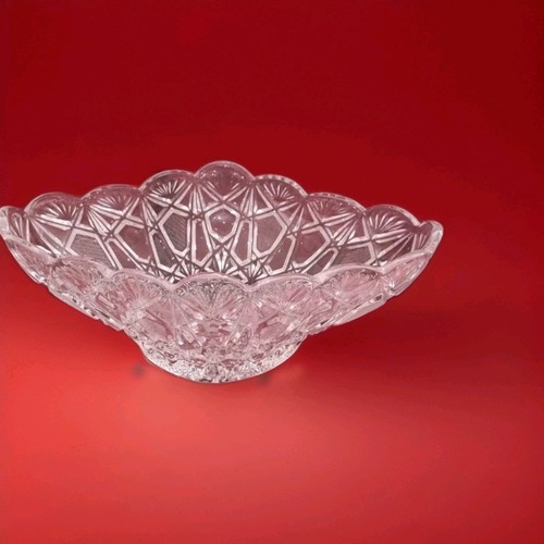 Vaso ciotola ovale cristallo - ovale,