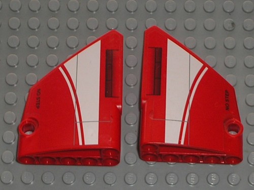 Lego technic red panel fairing - technic,