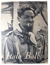 ITALO BALBO Titta Rosa VITA DI BALBO Rizzoli 1941 originale con poster