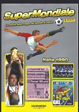 SUPERMONDIALE PANINI ITALIA 1990 ALBUM FIGURINE GAZZETTA DELLO SPORT