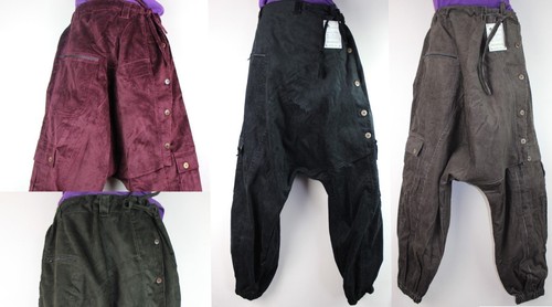 Pantaloni polsino velluto - , a