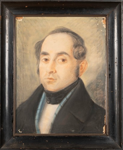 Antico ritratto virile xix - antico,