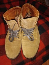 Alden Boots suede 7 B/D 